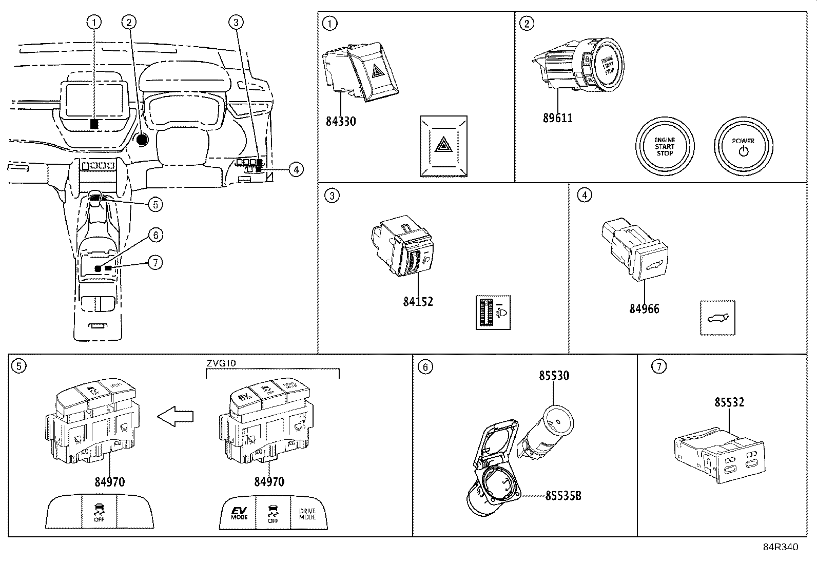82672-0A010 COVER, JUNCTION BLOCK product image