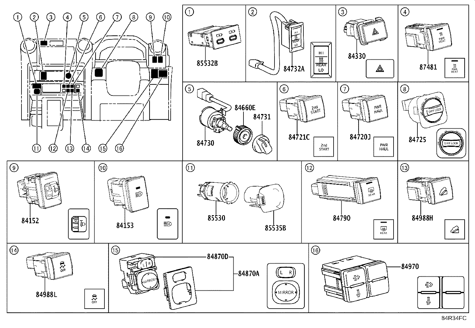 8946A-60310 BRACKET, SENSOR, NO.2 product image
