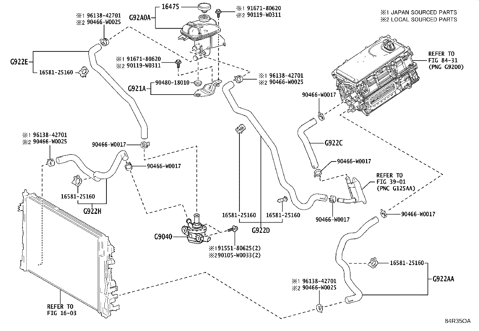 G91H0-F4090 TANK ASSY, INVERTER RESERVE product image