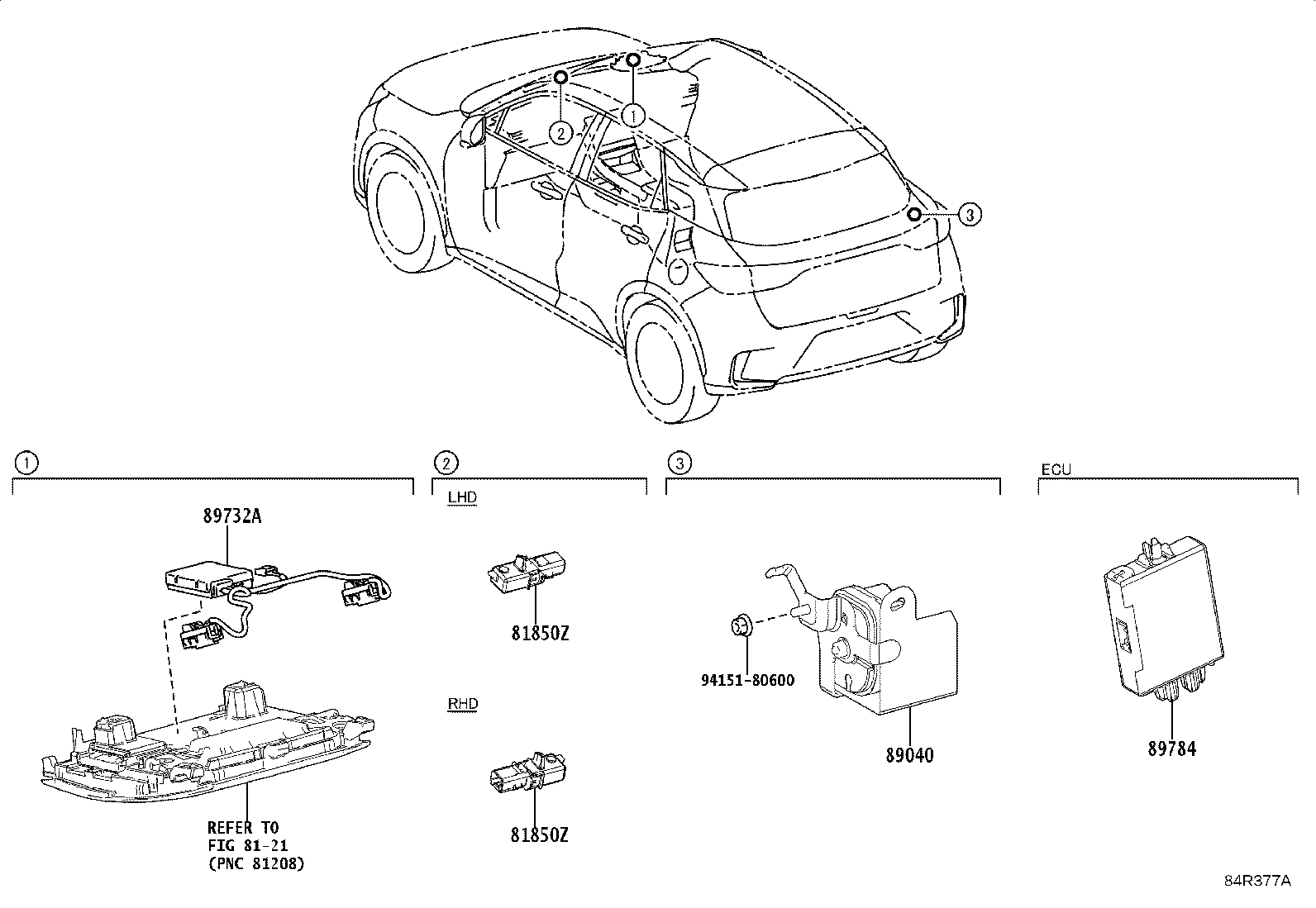 89040-52020 SIREN ASSY, THEFT WARNING product image