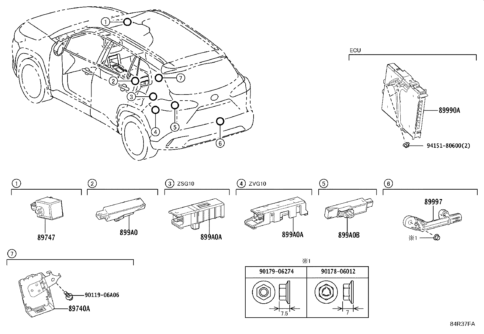 899H0-16040 COMPUTER ASSY, SMART KEY product image