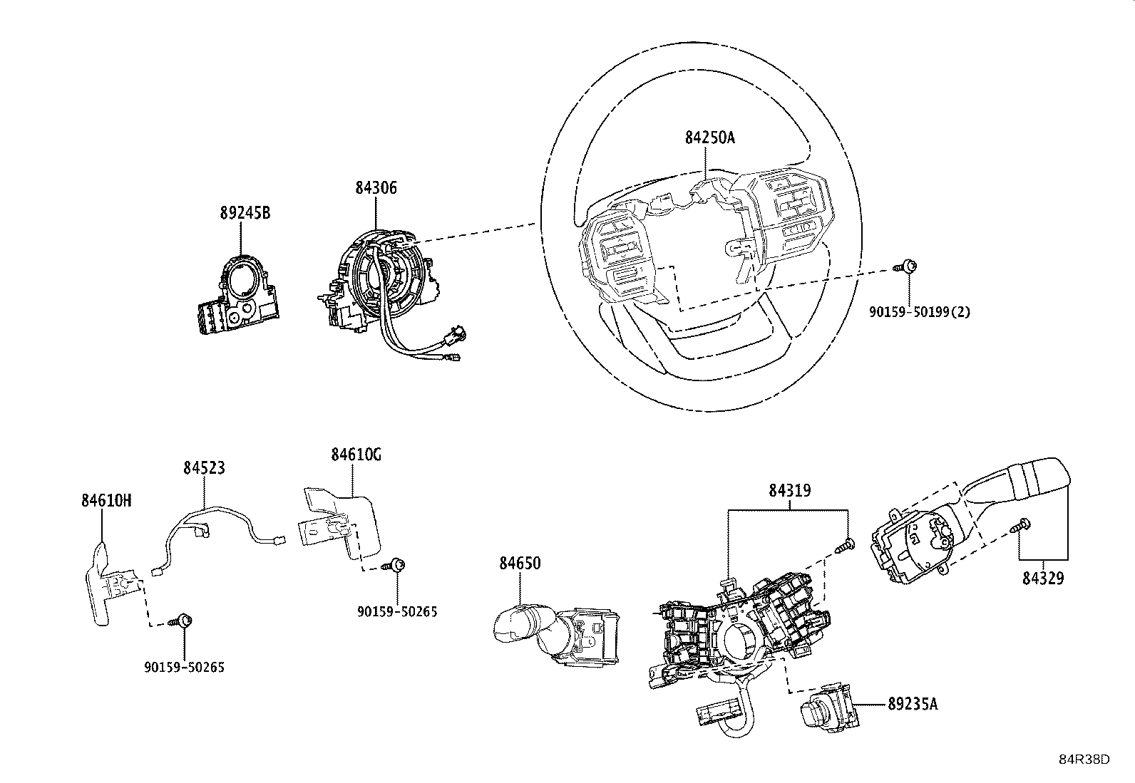 81985-60090 RELAY, TOWING CONVERTER product image