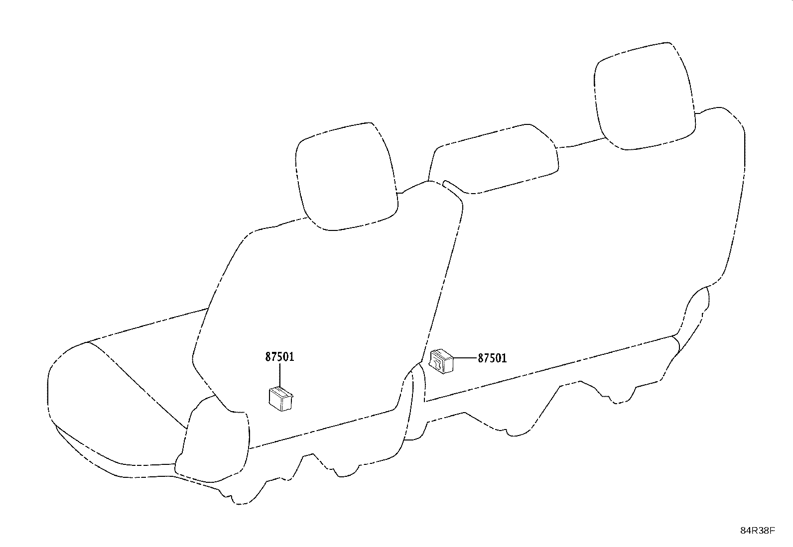 82610-60200 BLOCK ASSY, FUSE product image