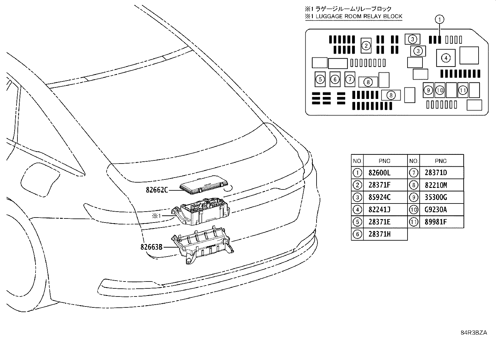 8946A-30060 BRACKET, WIRING HARNESS CLAMP, NO.2 product image