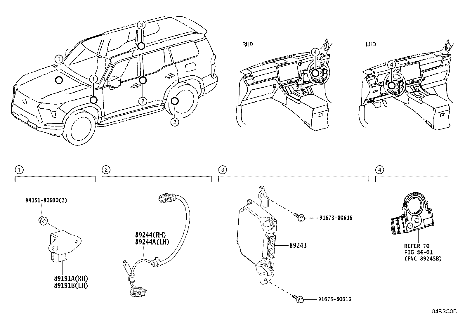 89243-60071 COMPUTER, ABSORBER CONTROL product image
