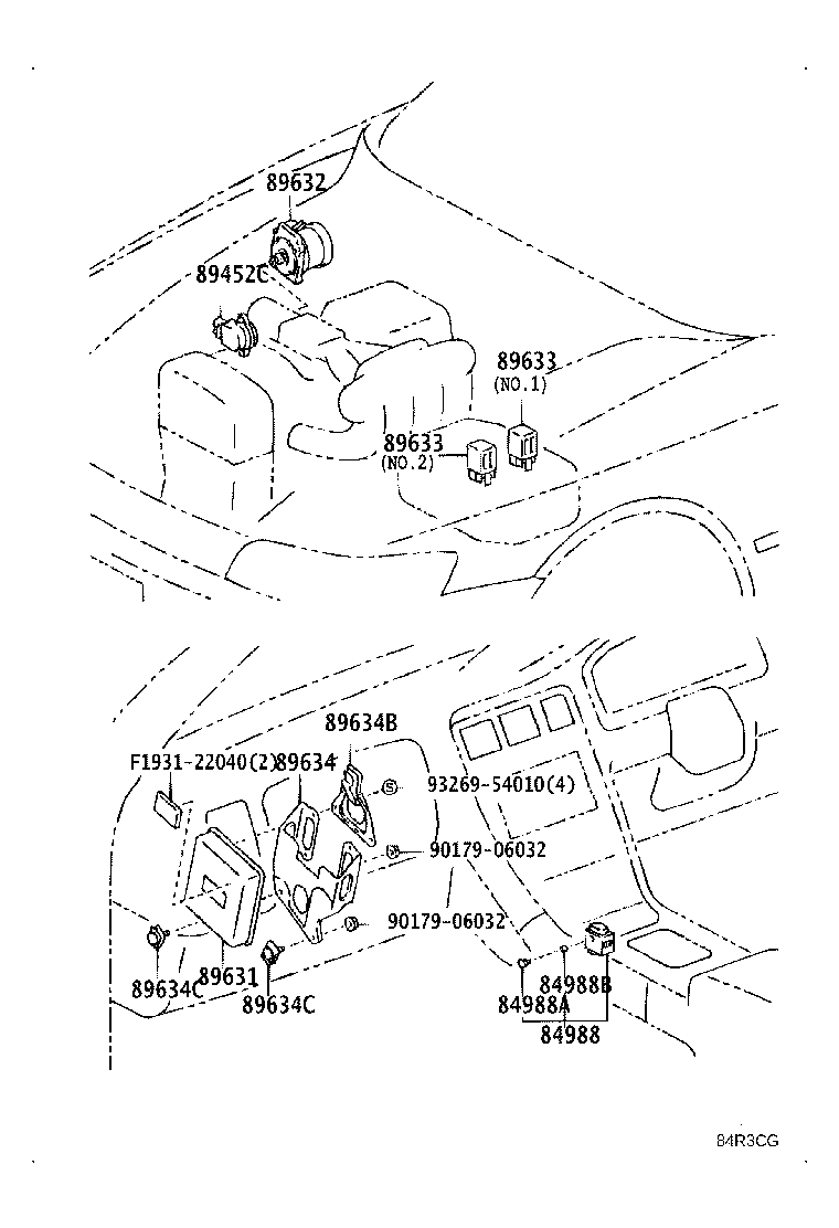 89631-22050 COMPUTER, TRACTION CONTROL product image