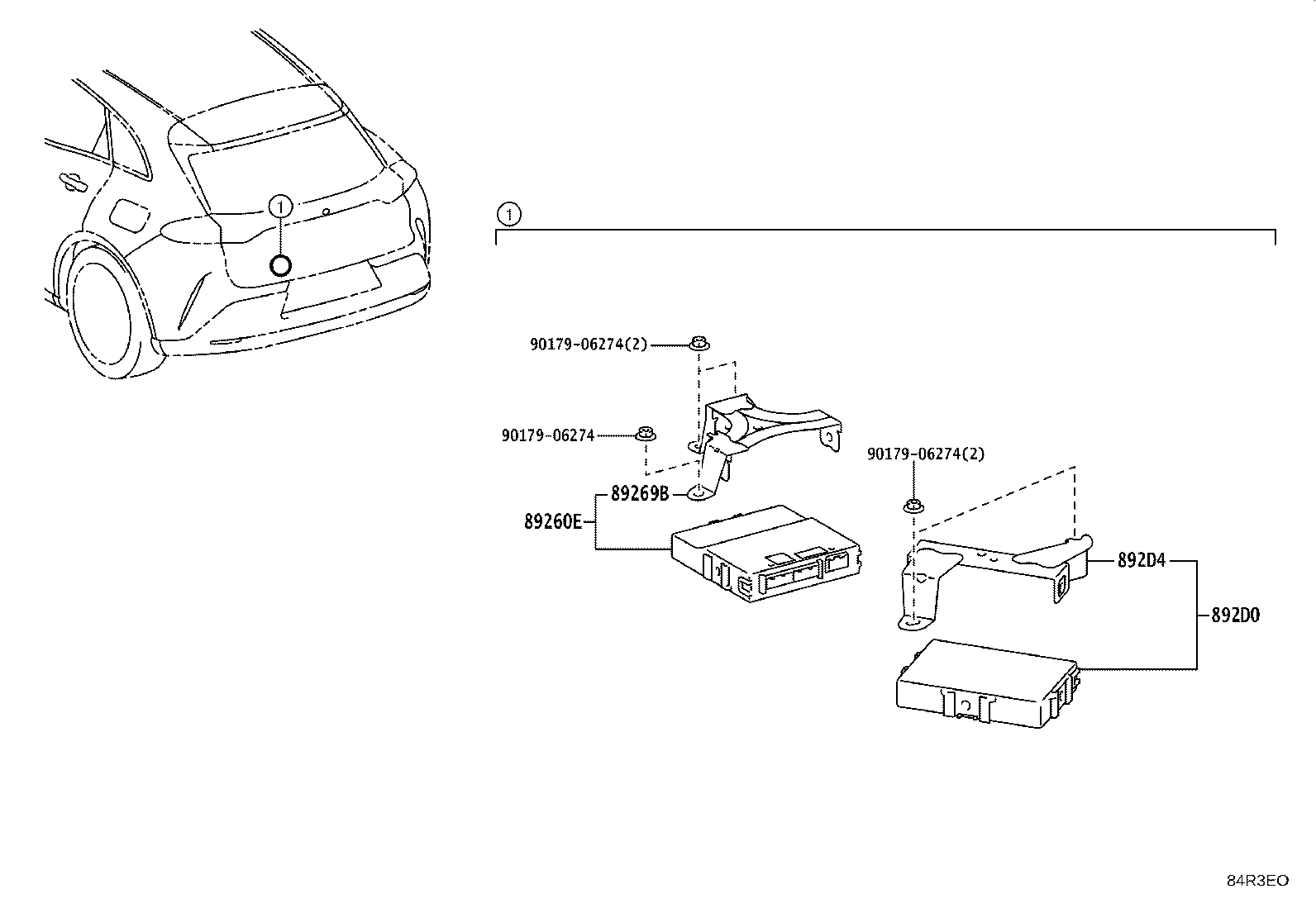 892D0-30010 Toyota Reference Part product image