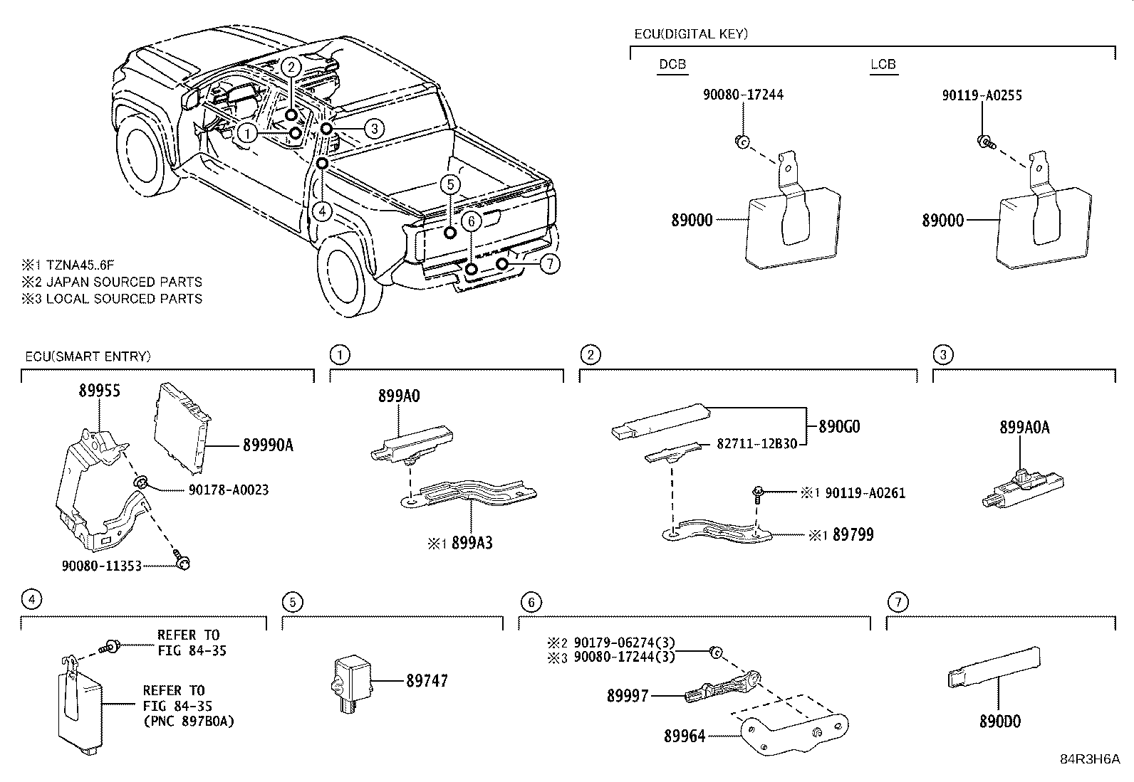 Toyota 899H0-AK321 COMPUTER ASSY, SMART KEY