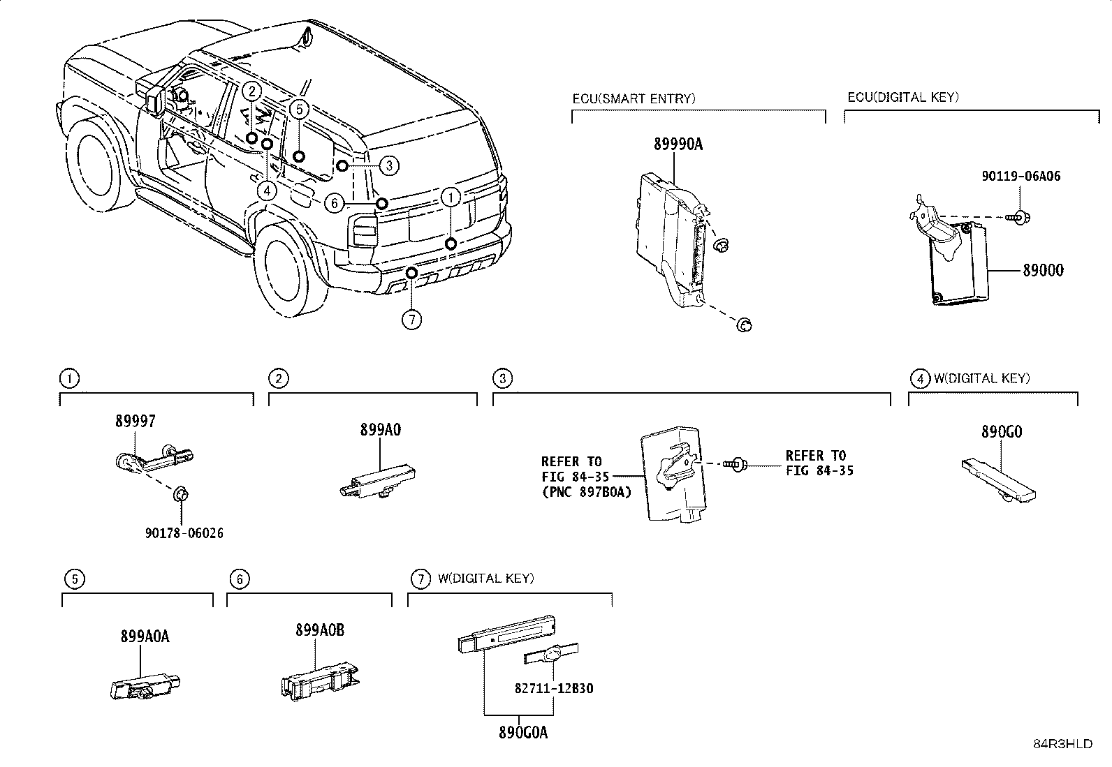 Toyota 89000-60050 Genuine Toyota Part