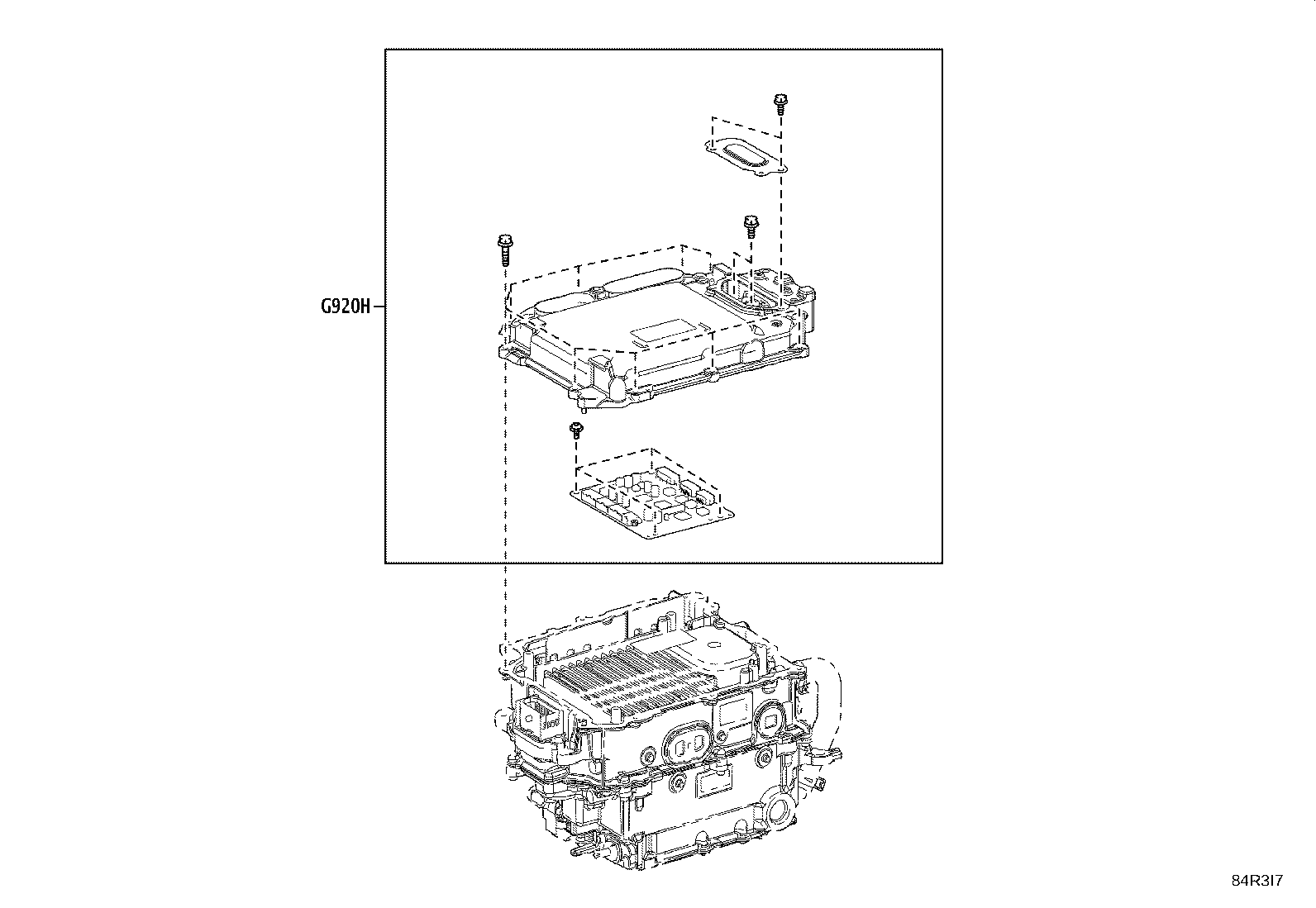 G920H-50030 COMPUTER SUB-ASSY, MOTOR GENERATOR CONTROL product image