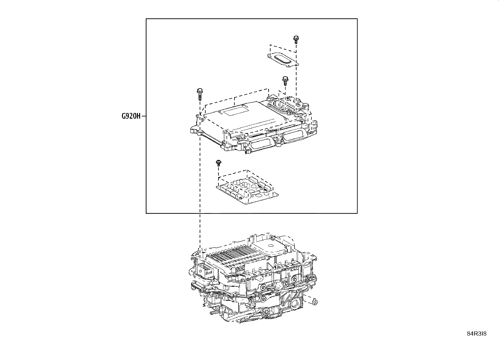 G920H-50010 COMPUTER SUB-ASSY, MOTOR GENERATOR CONTROL product image