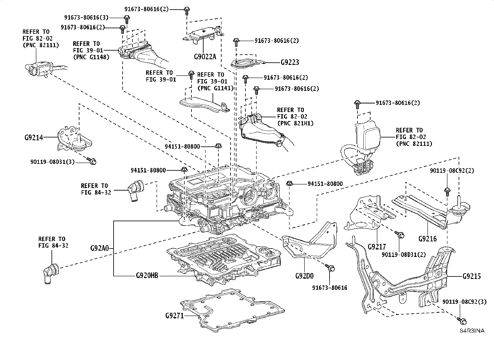 Toyota G92D0-60010 PROTECTOR ASSY, HYBRID INVERTER