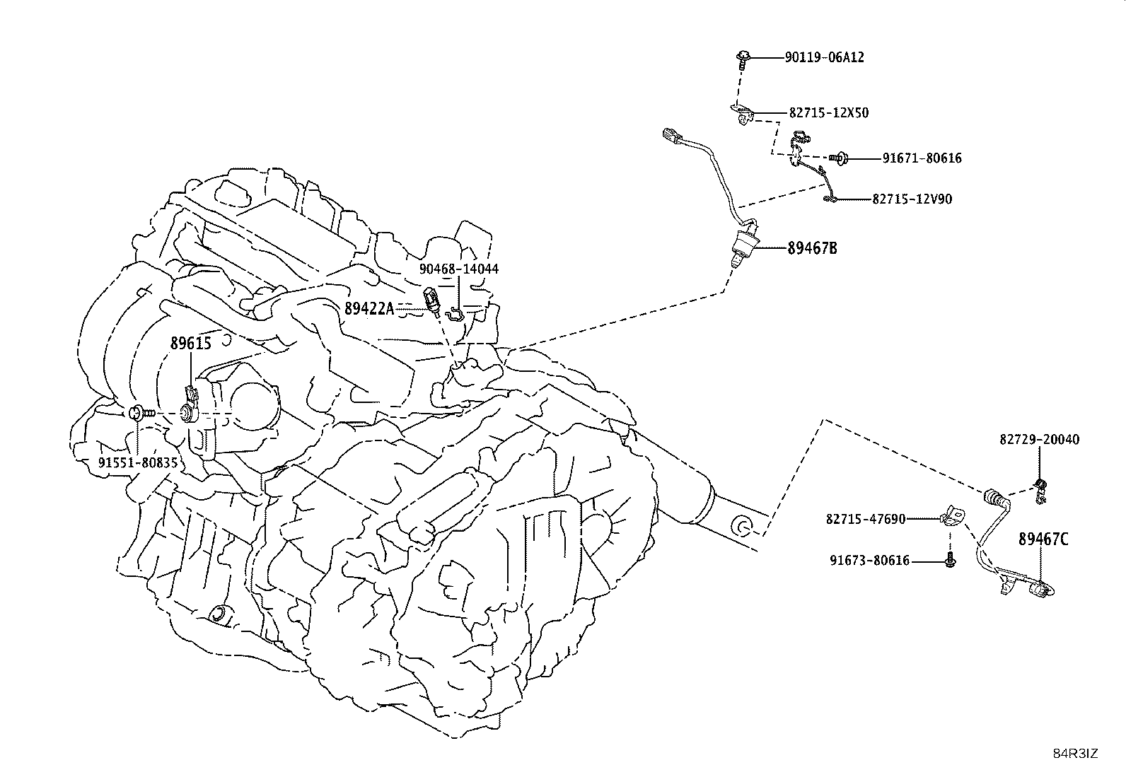 84040-76010 MASTER SWITCH ASSY,MULTIPLEX NETWORK product image