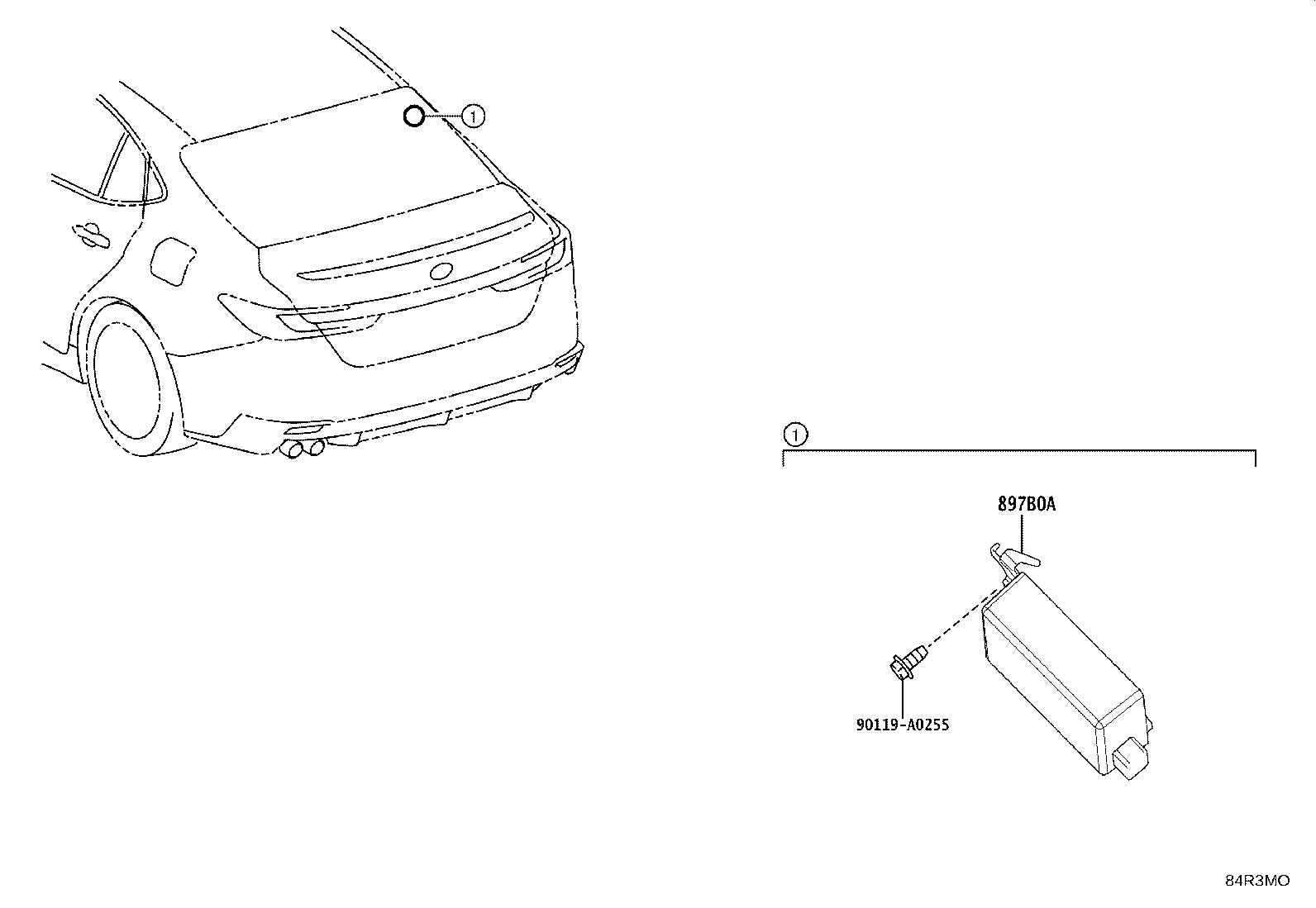897B0-AQ020 RECEIVER ASSY, ELECTRICAL KEY & TPMS product image