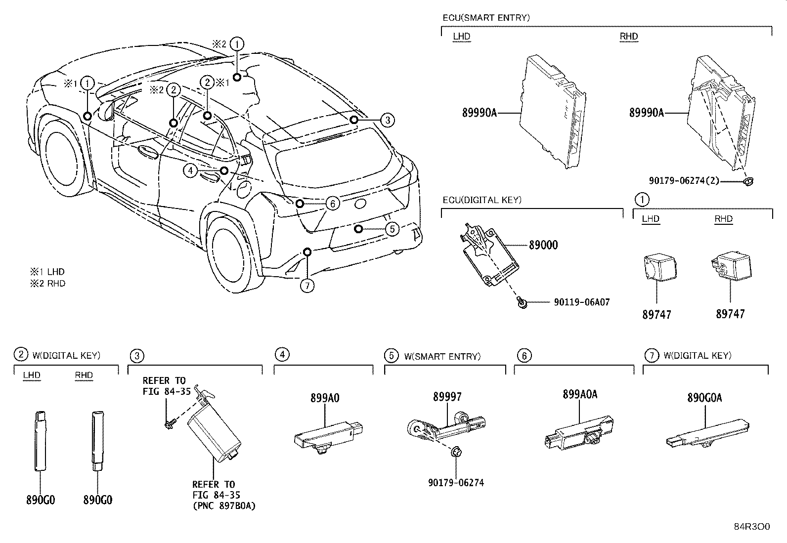 899H0-76520 COMPUTER ASSY, SMART KEY product image