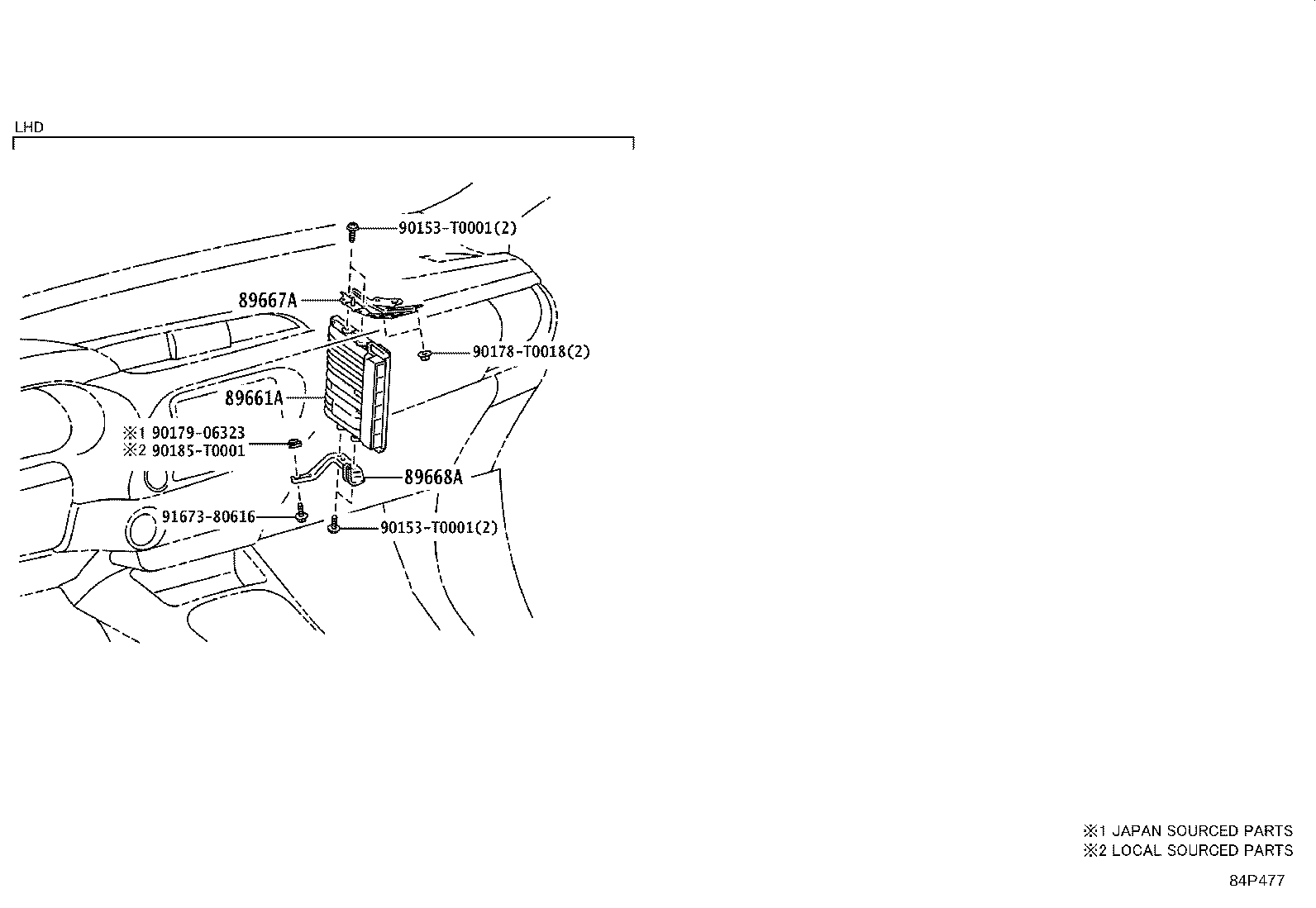 89661-FBA71 COMPUTER, ENGINE CONTROL product image