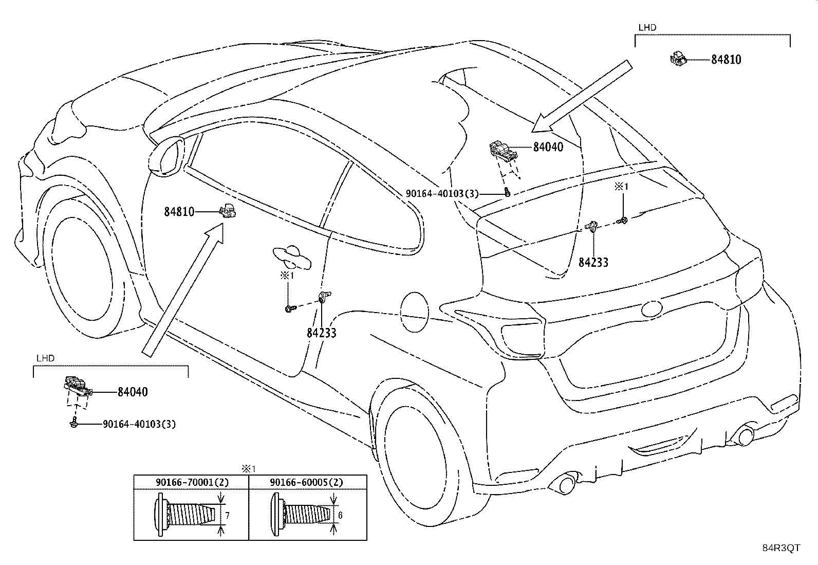 89437-52020 COVER, SENSOR product image