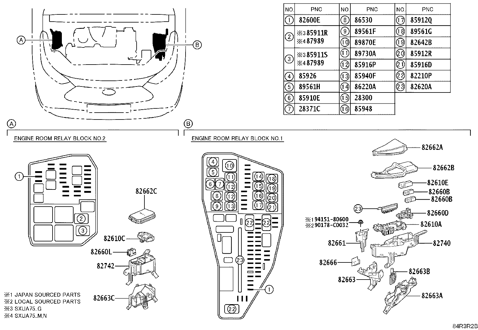 28859-F0390 HOLDER, BATTERY CURRENT SENSOR product image