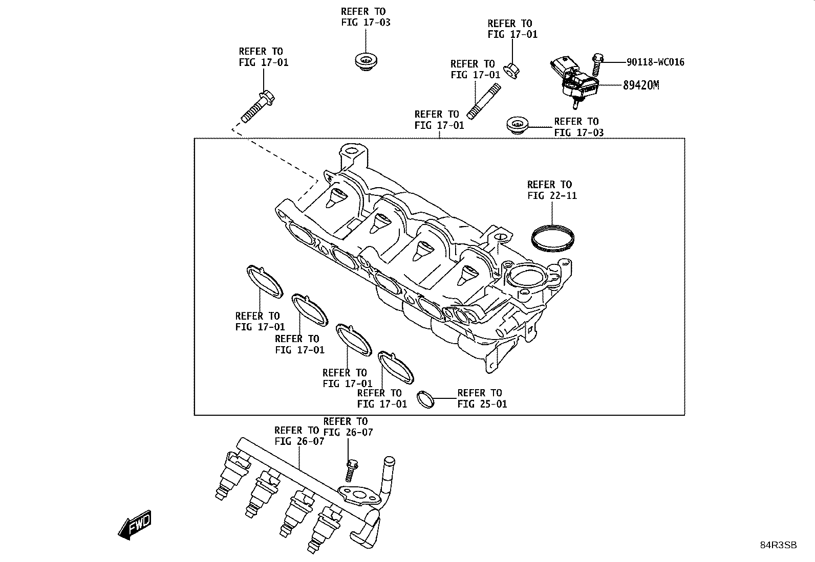 89420-WC006 SENSOR ASSY, VACUUM product image
