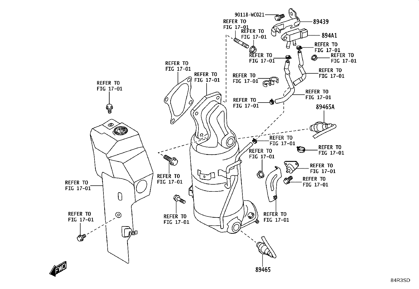 89420-WC006 SENSOR ASSY, VACUUM product image