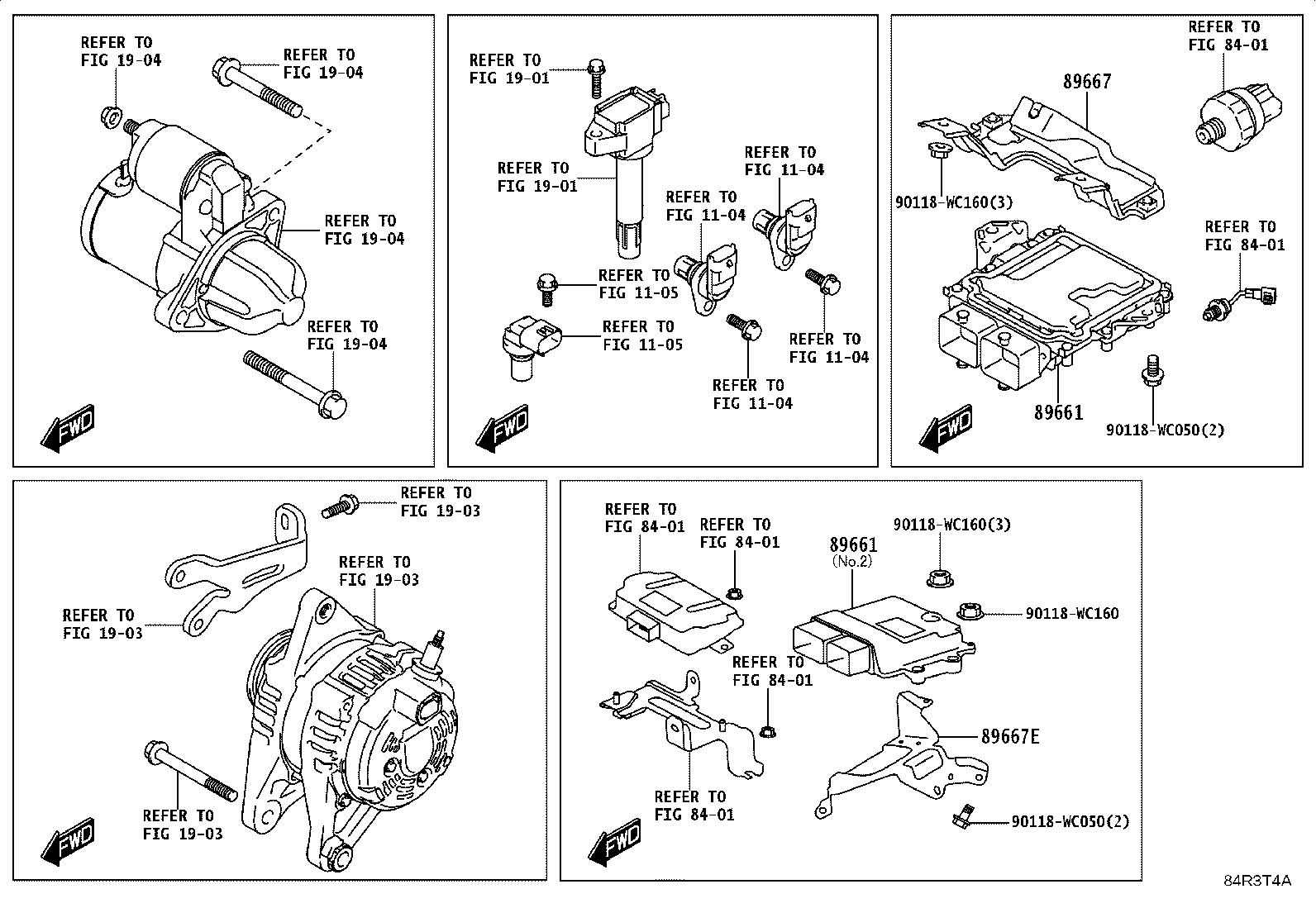 89667-WC019 BRACKET, ENGINE CONTROL COMPUTER product image
