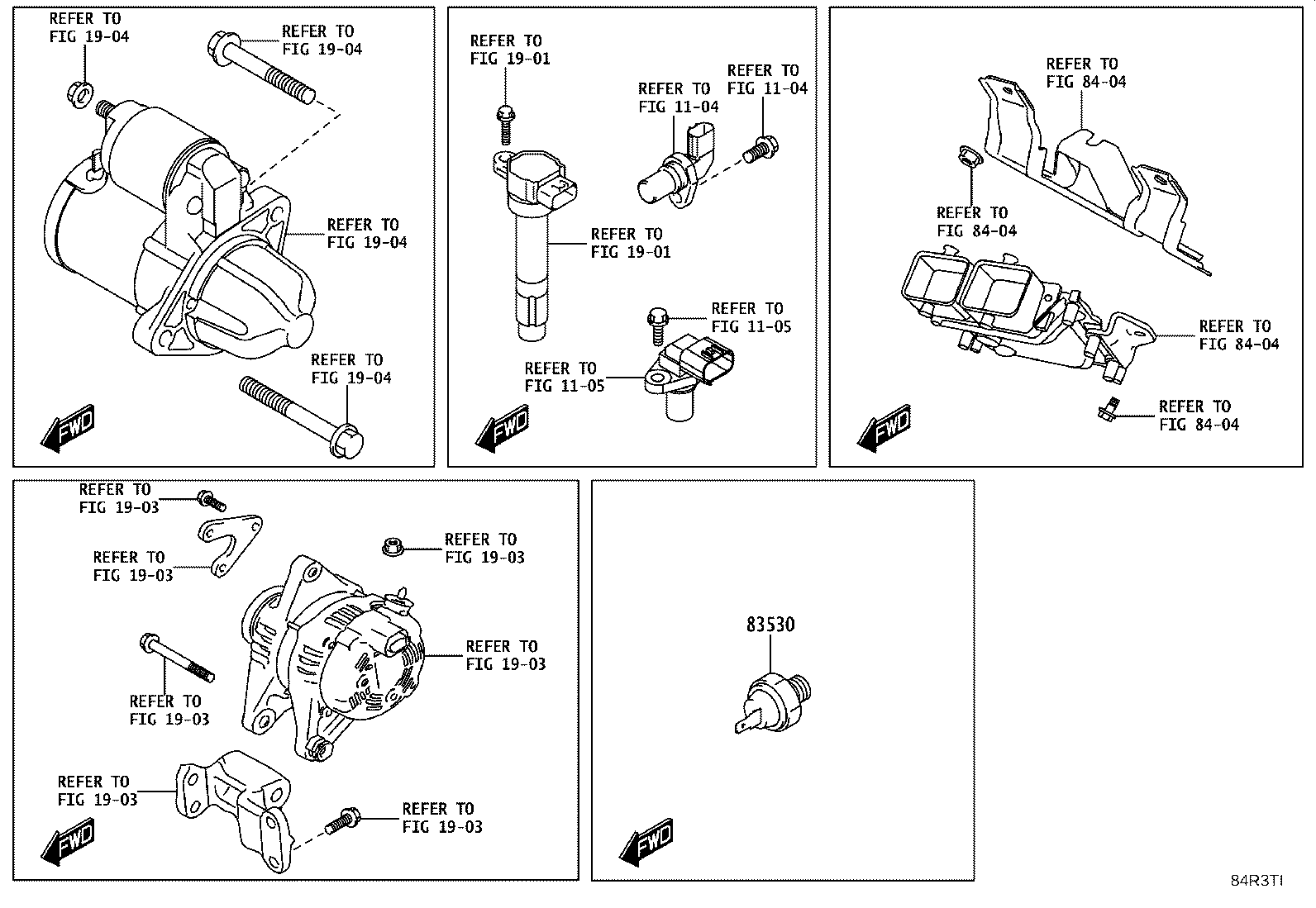 84040-WC025 MASTER SWITCH ASSY,MULTIPLEX NETWORK product image