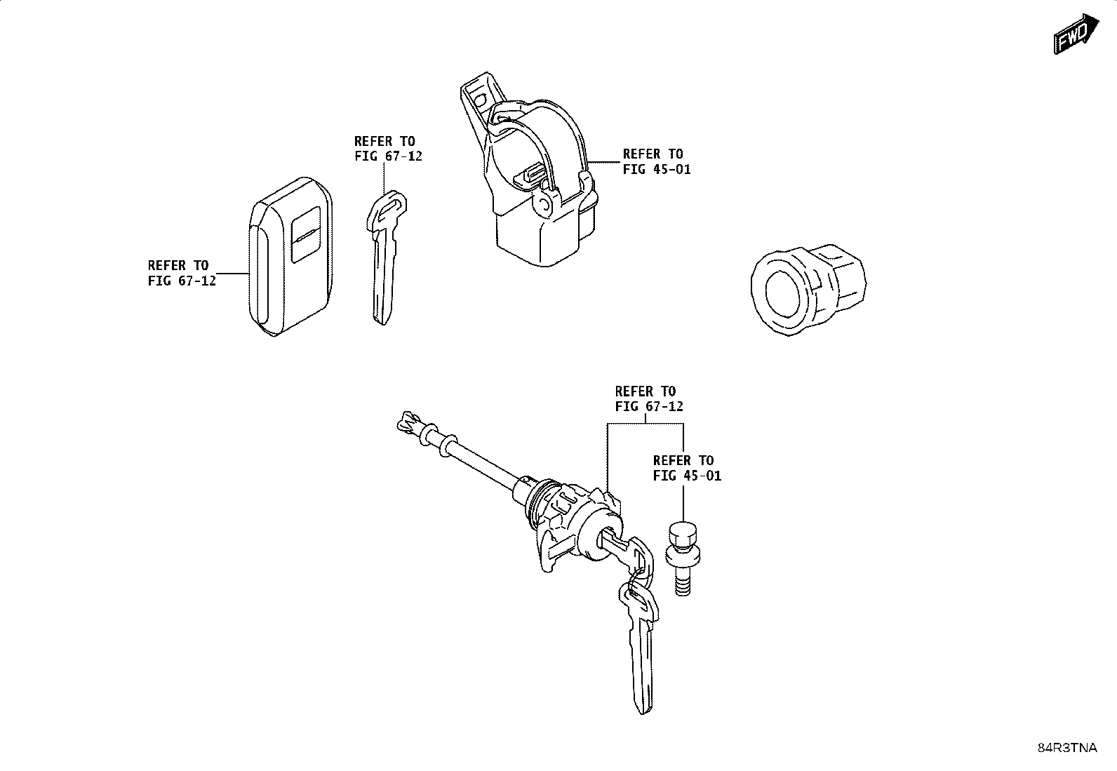 84040-WC025 MASTER SWITCH ASSY,MULTIPLEX NETWORK product image