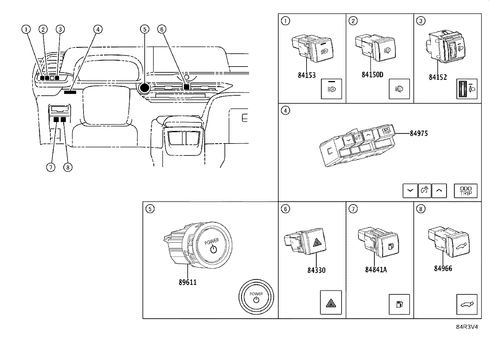 894D2-30050 Toyota Reference Part product image