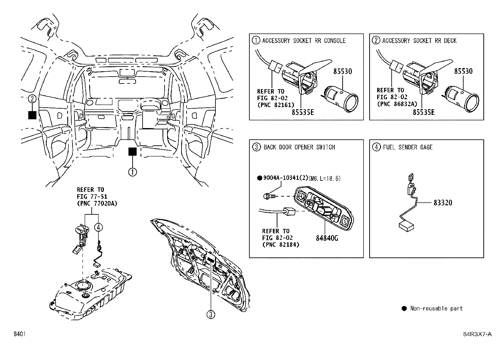82600-BZ331 BLOCK ASSY, FUSE product image