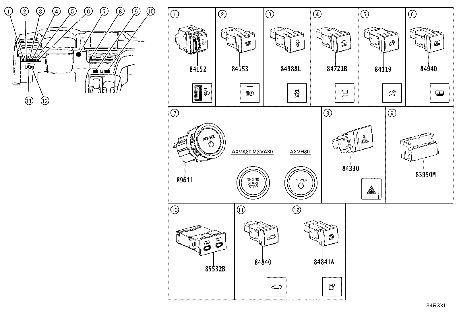 28859-25150 HOLDER, BATTERY CURRENT SENSOR product image