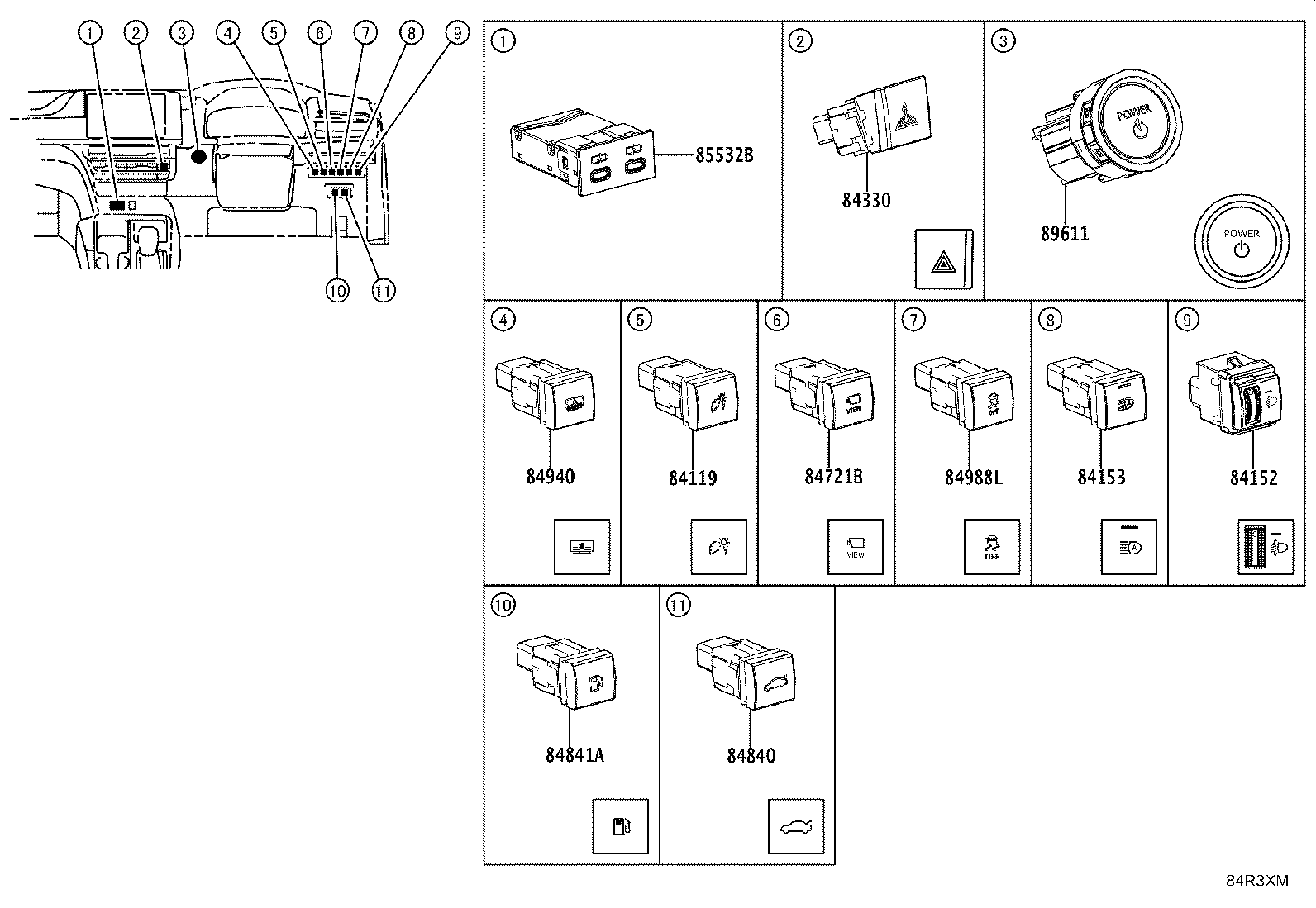 28859-25150 HOLDER, BATTERY CURRENT SENSOR product image