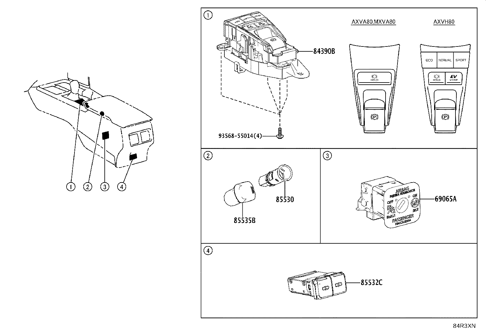 28859-25150 HOLDER, BATTERY CURRENT SENSOR product image