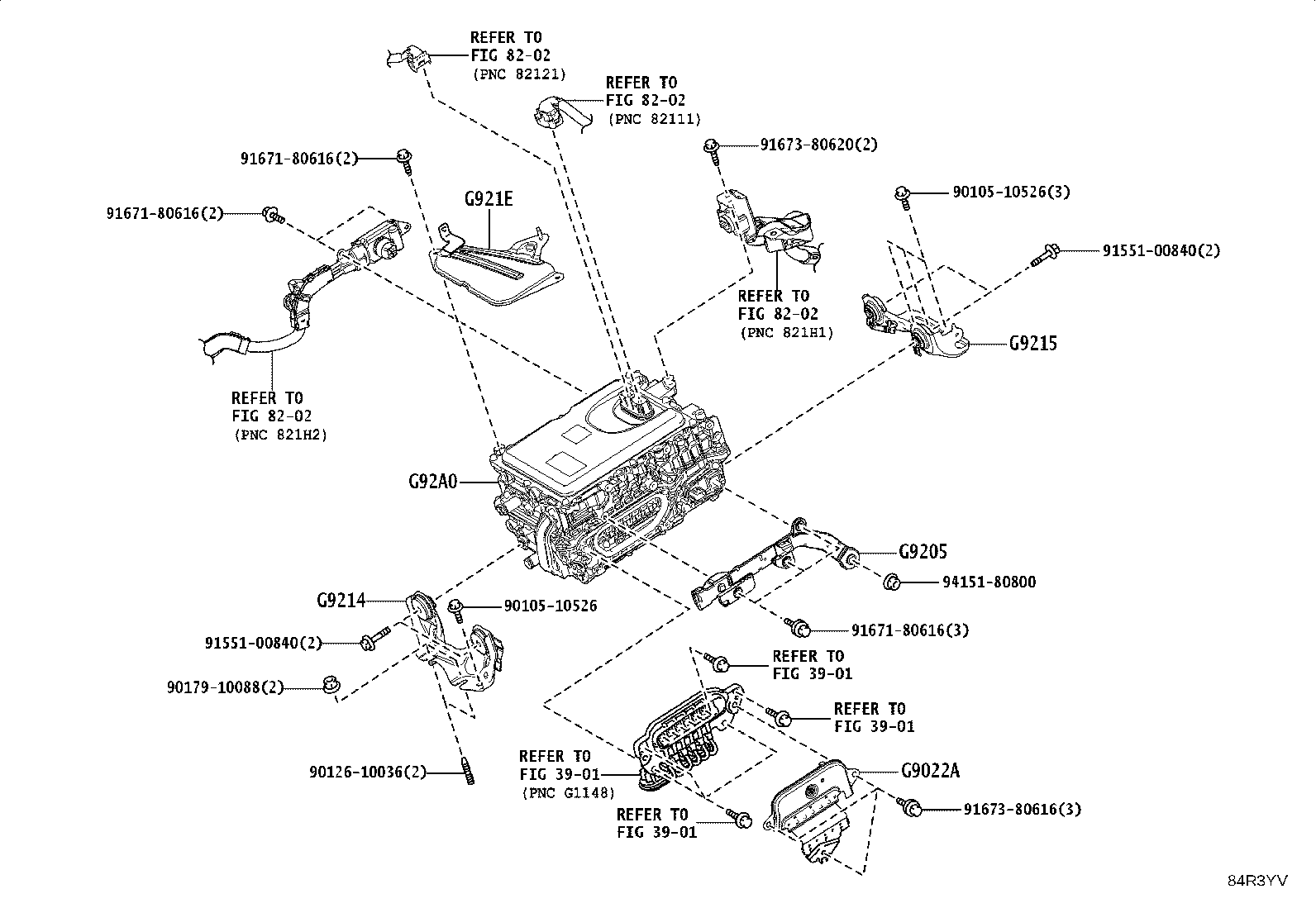 G9215-33050 BRACKET, INVERTER, NO.2 product image