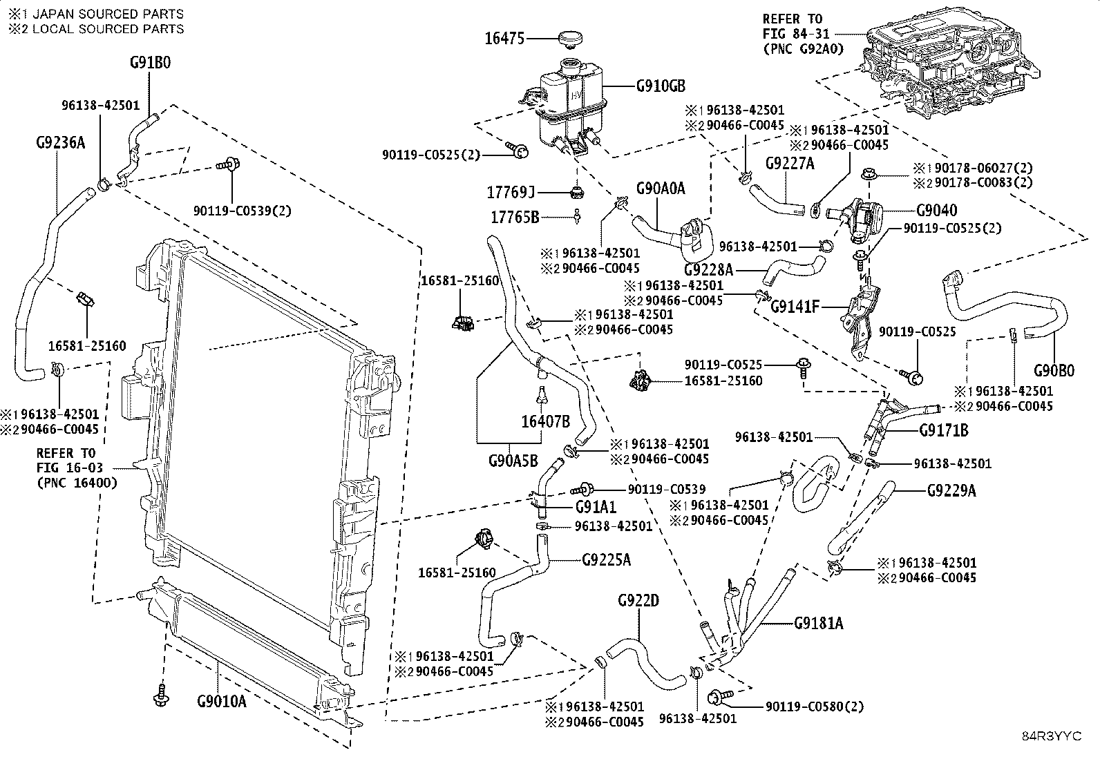 G9141-0G060 Toyota Reference Part product image