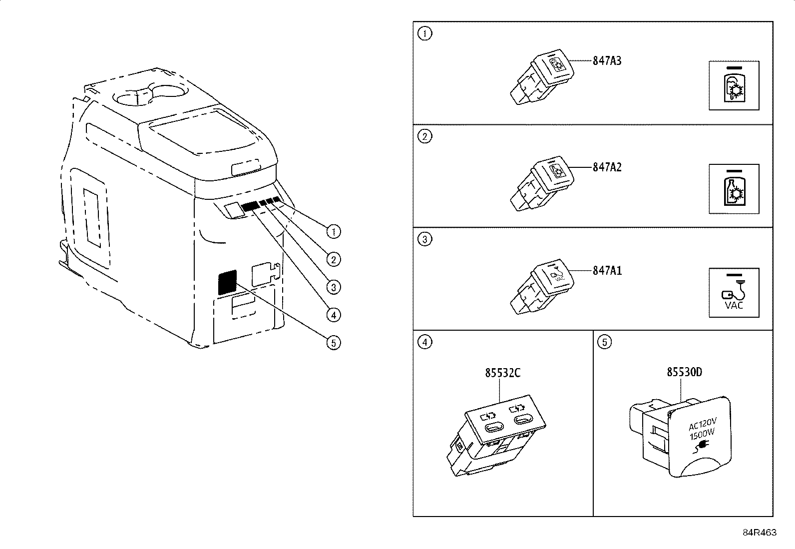82666-08300 HOLDER, CONNECTOR product image