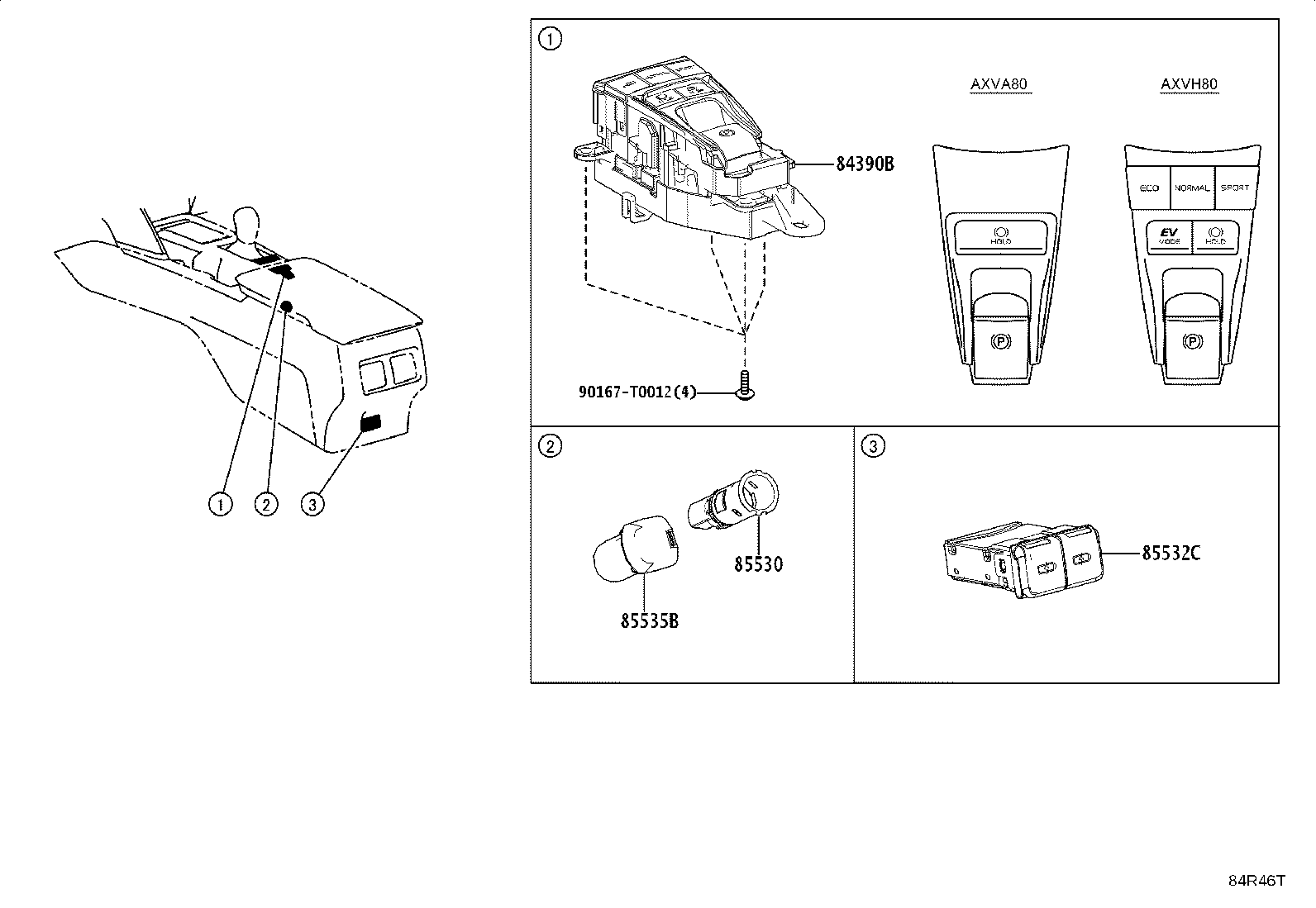 84040-06210 MASTER SWITCH ASSY,MULTIPLEX NETWORK product image