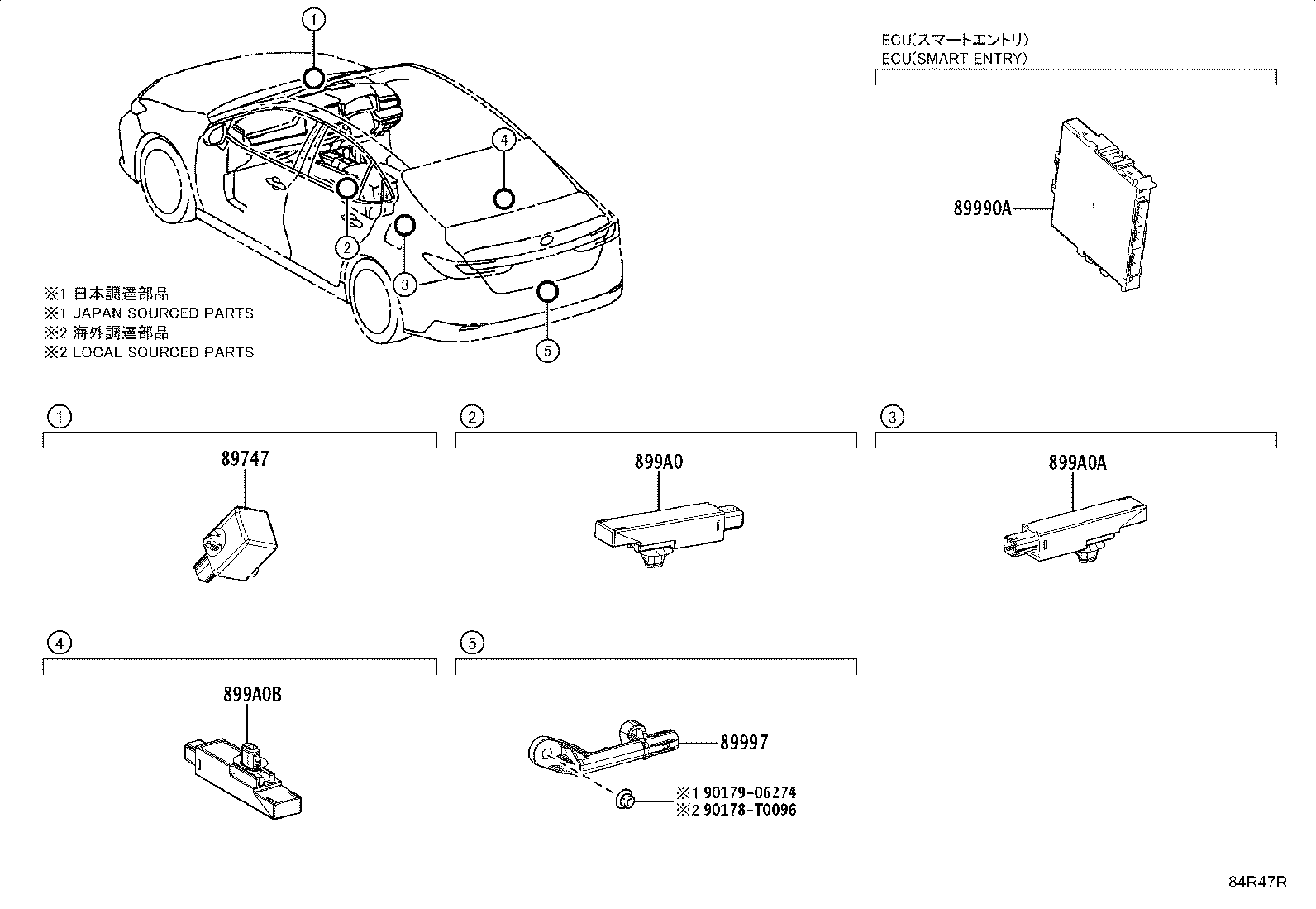 899H0-06160 COMPUTER ASSY, SMART KEY product image