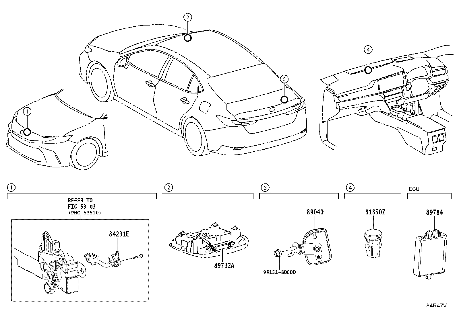 89040-06010 SIREN ASSY, THEFT WARNING product image
