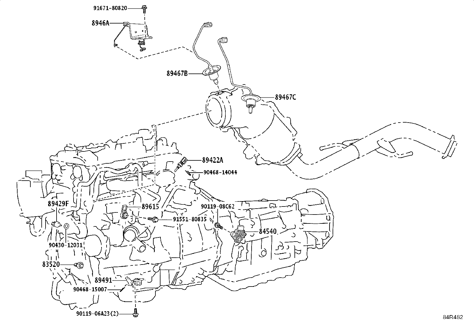 83320-35630 GAGE ASSY, FUEL SENDER product image