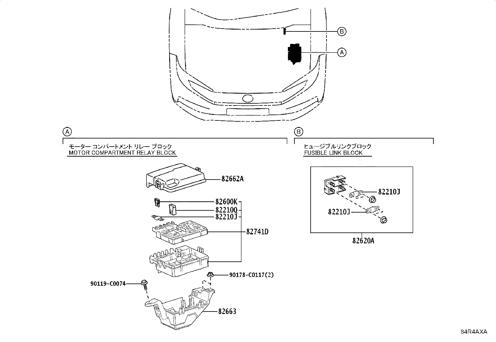 82730-03030 BLOCK ASSY, INSTRUMENT PANEL JUNCTION product image