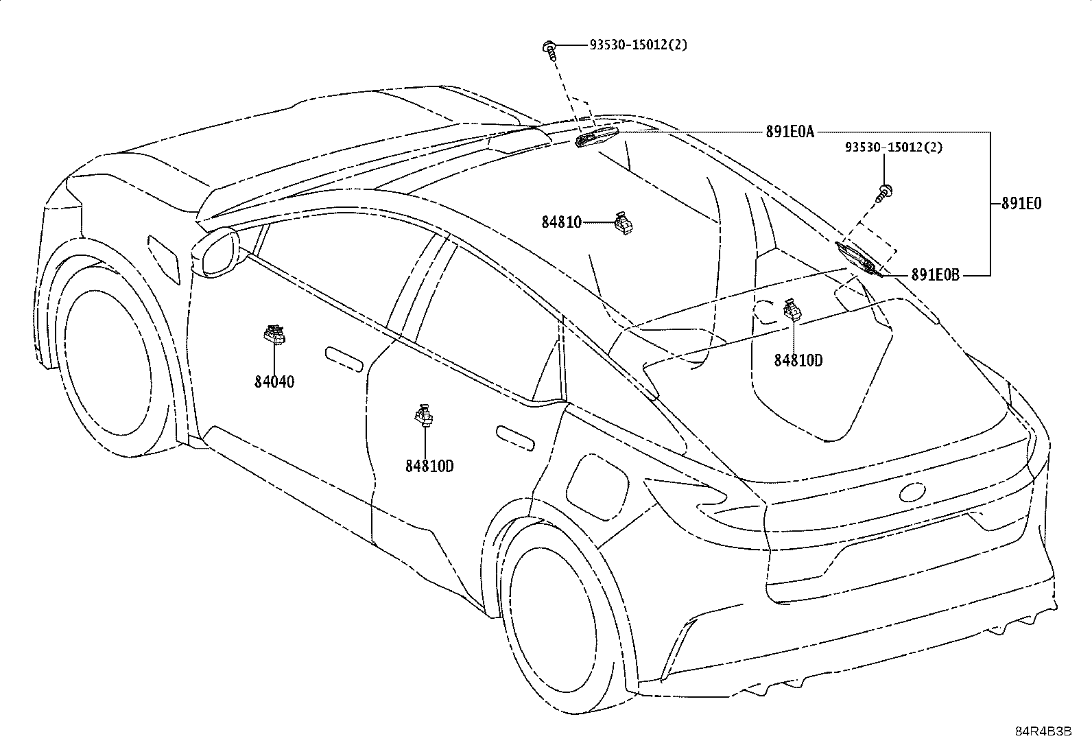 82730-03030 BLOCK ASSY, INSTRUMENT PANEL JUNCTION product image