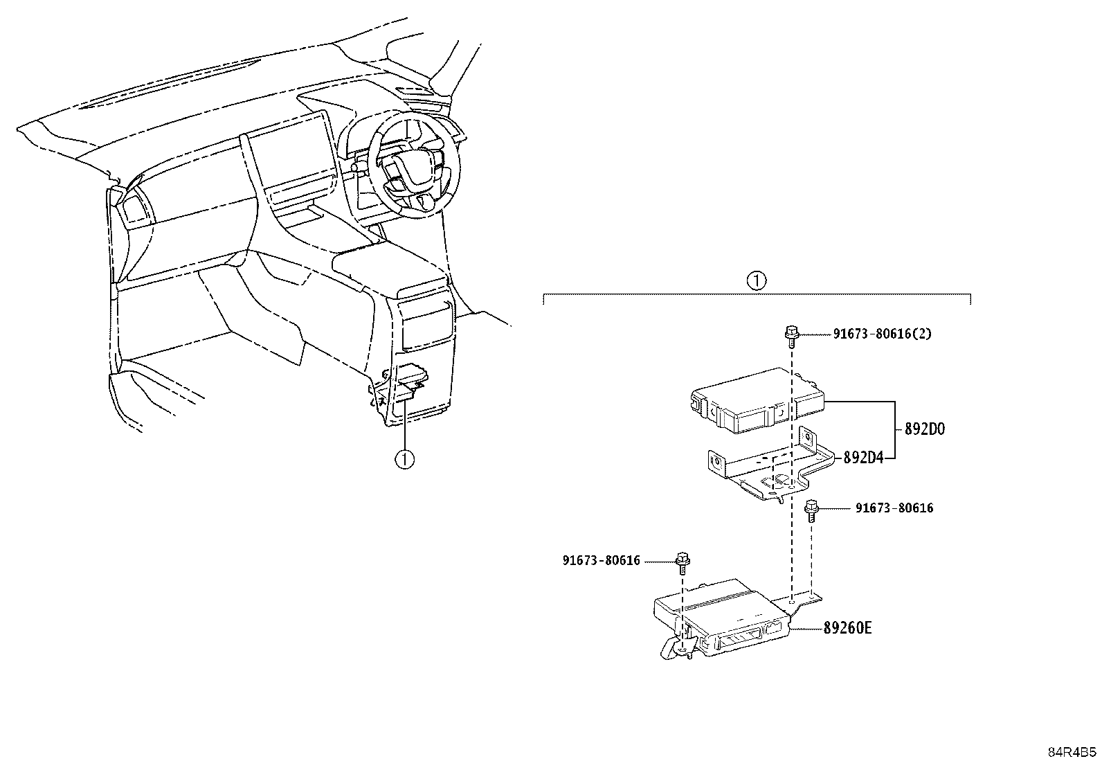 892D4-58010 Toyota Reference Part product image
