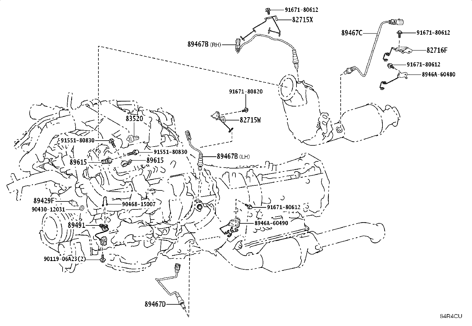 89710-60080 COMPUTER ASSY, POSITION CONTROL product image