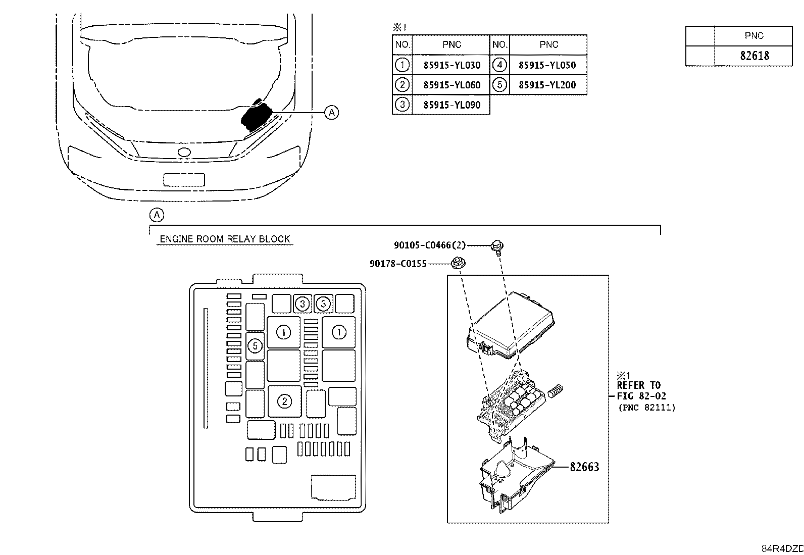 82618-YL080 FUSE, FUSE BLOCK product image