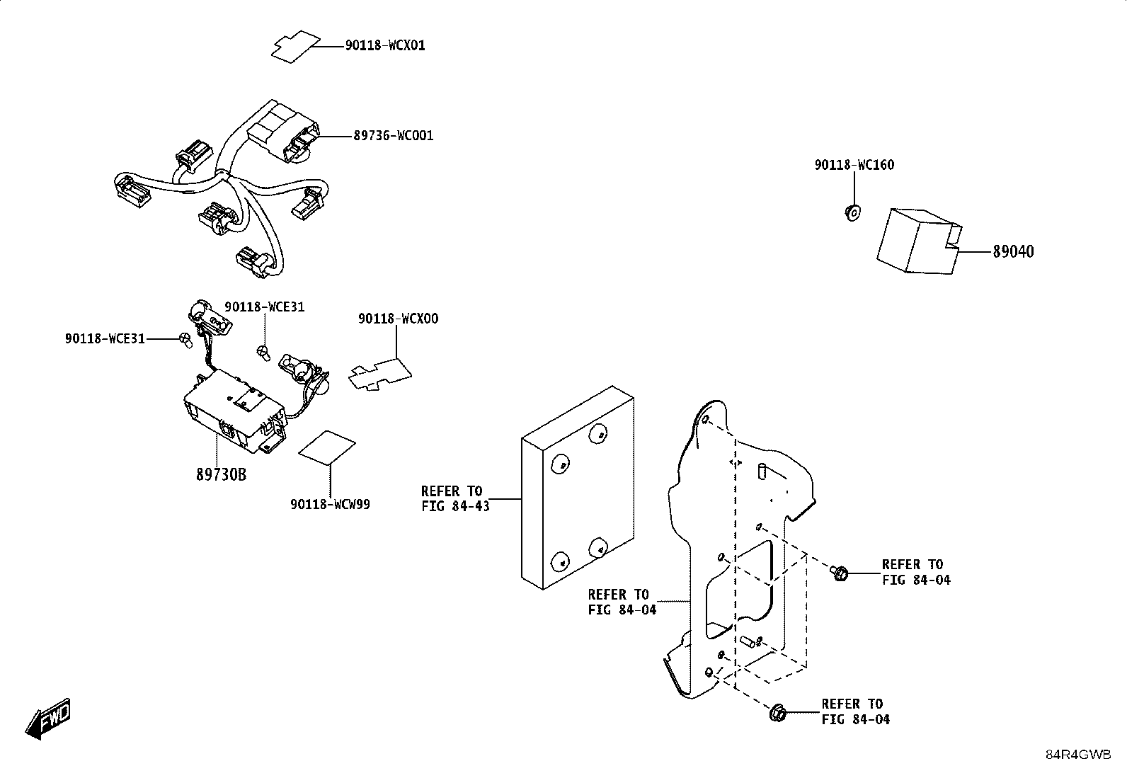 89730-WC001 COMPUTER ASSY, THEFT WARNING product image