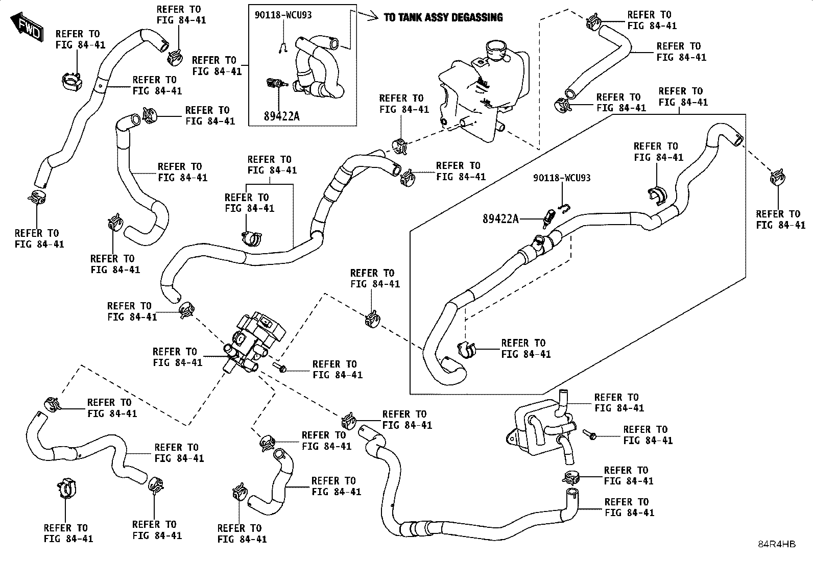 84152-WC005 SWITCH, HEADLAMP LEVELING product image