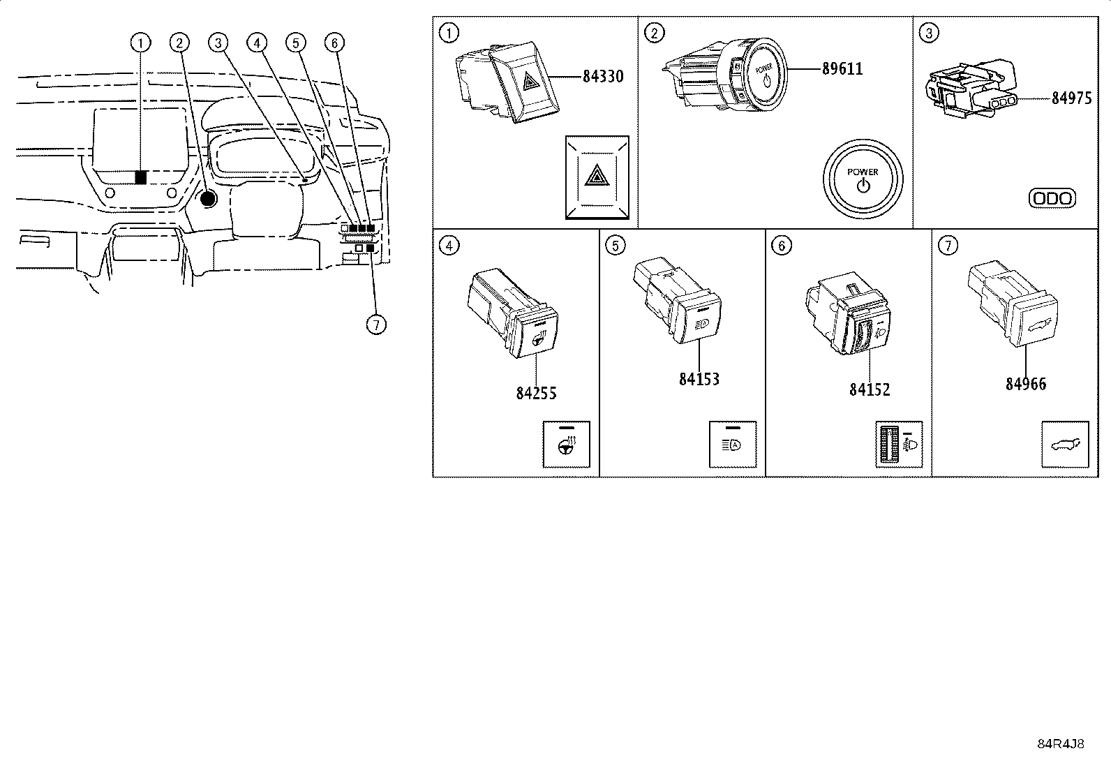 82662-16410 COVER, RELAY BLOCK, UPPER, NO.1 product image