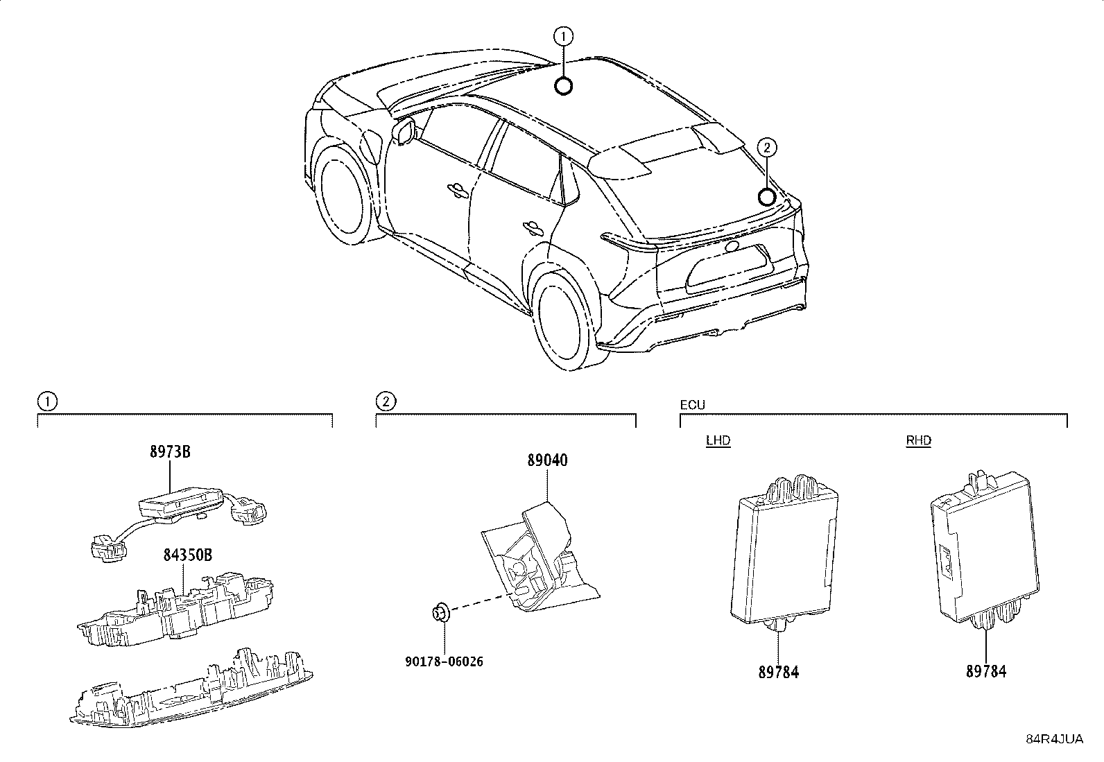 84350-42020 SWITCH ASSY, THEFT WARNING SENSOR product image