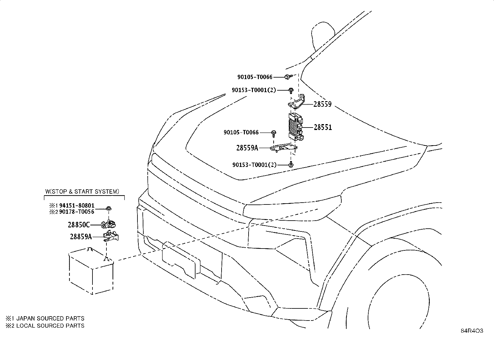 82630-0K040 HOLDER ASSY, FUSE product image