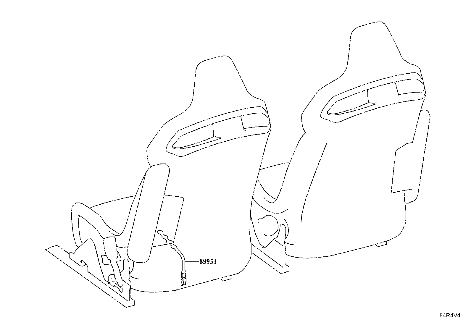 84720-12160 SWITCH ASSY, PATTERN SELECT product image